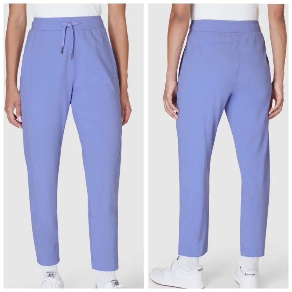 Sweaty Betty Womens Size 14 Cornflower Blue Explorer 25" Ankle Athletic Pants - Picture 1 of 9